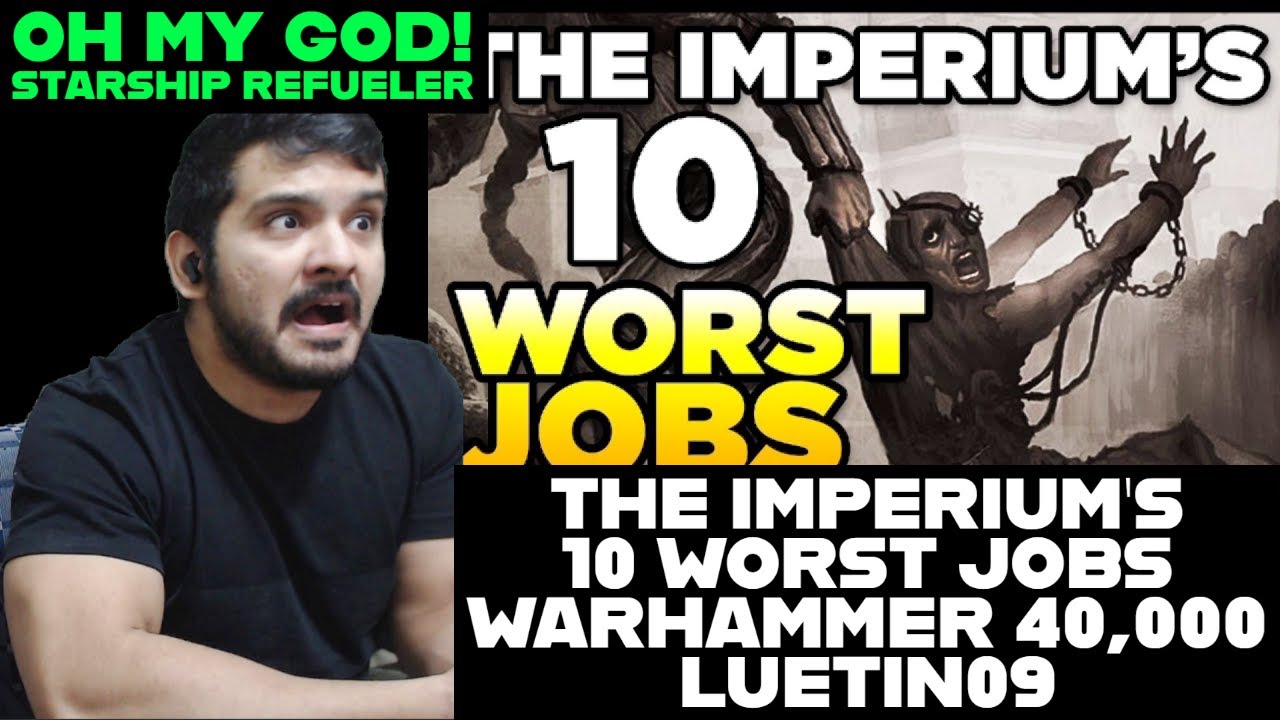 THE IMPERIUM'S 10 WORST JOBS | WARHAMMER 40,000 Lore / History