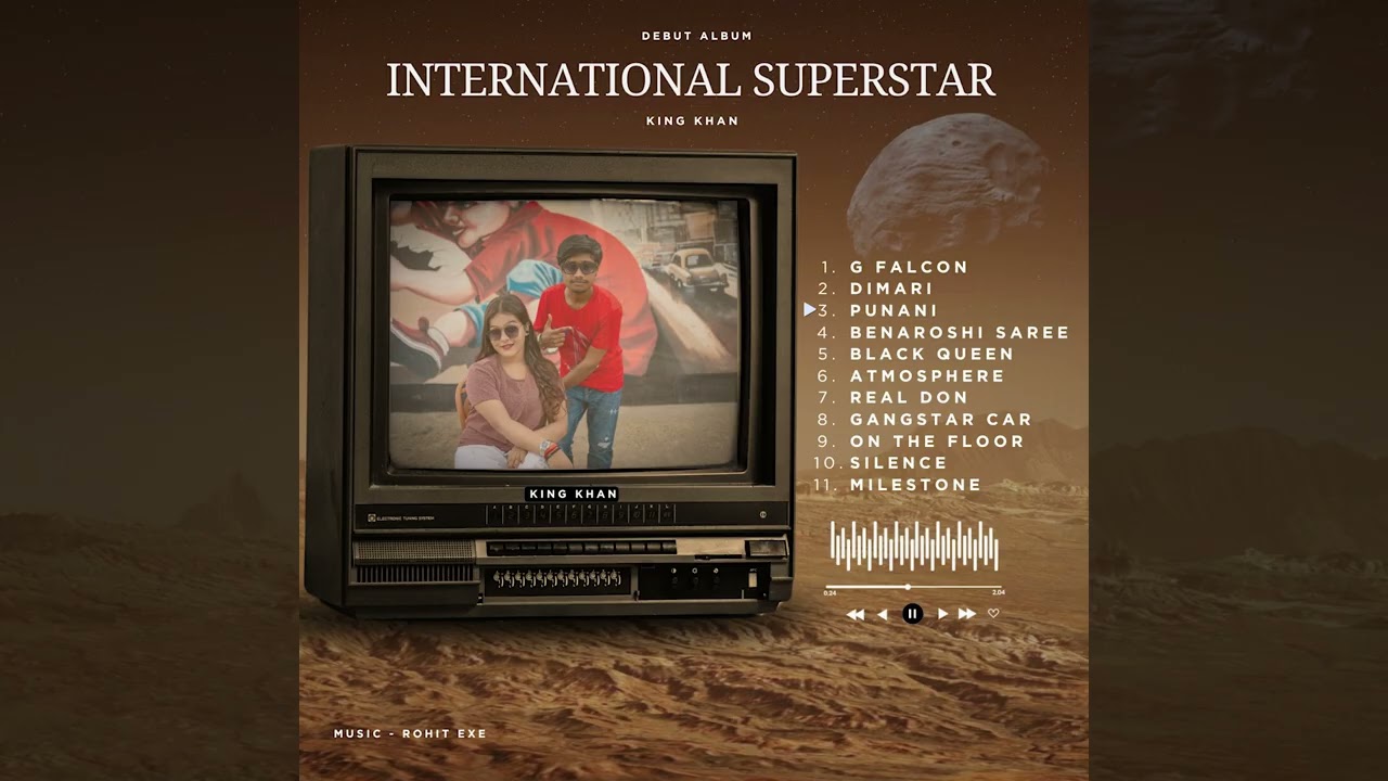 International Superstar By King Khan | Album Song | New Hindi Rap Album | Rohit EXE | Hindi Rap 2026