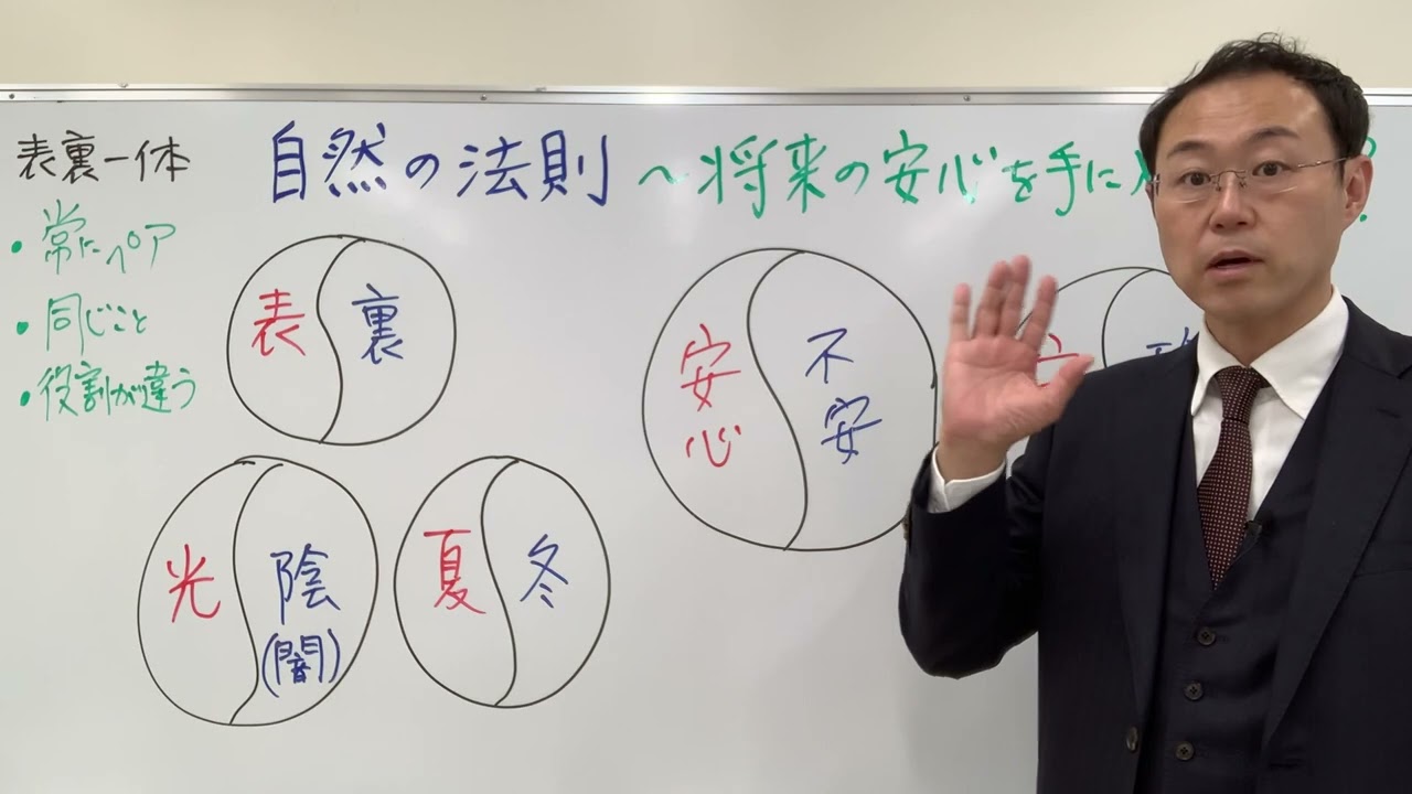 将来が不安… どうすれば安心が手に入る？〜自然の法則