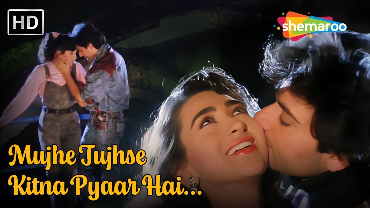 Full Video: Mujhe Tujhse Kitna Pyaar Hai | Papi Gudia | Karisma Kapoor | Alka Yagnik| Kumar Sanu