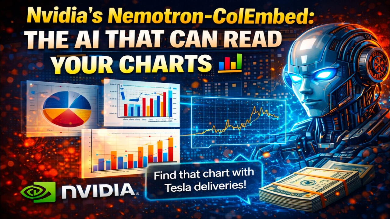 Nvidia's Nemotron-ColEmbed: The AI That Can Read Your Charts 📊