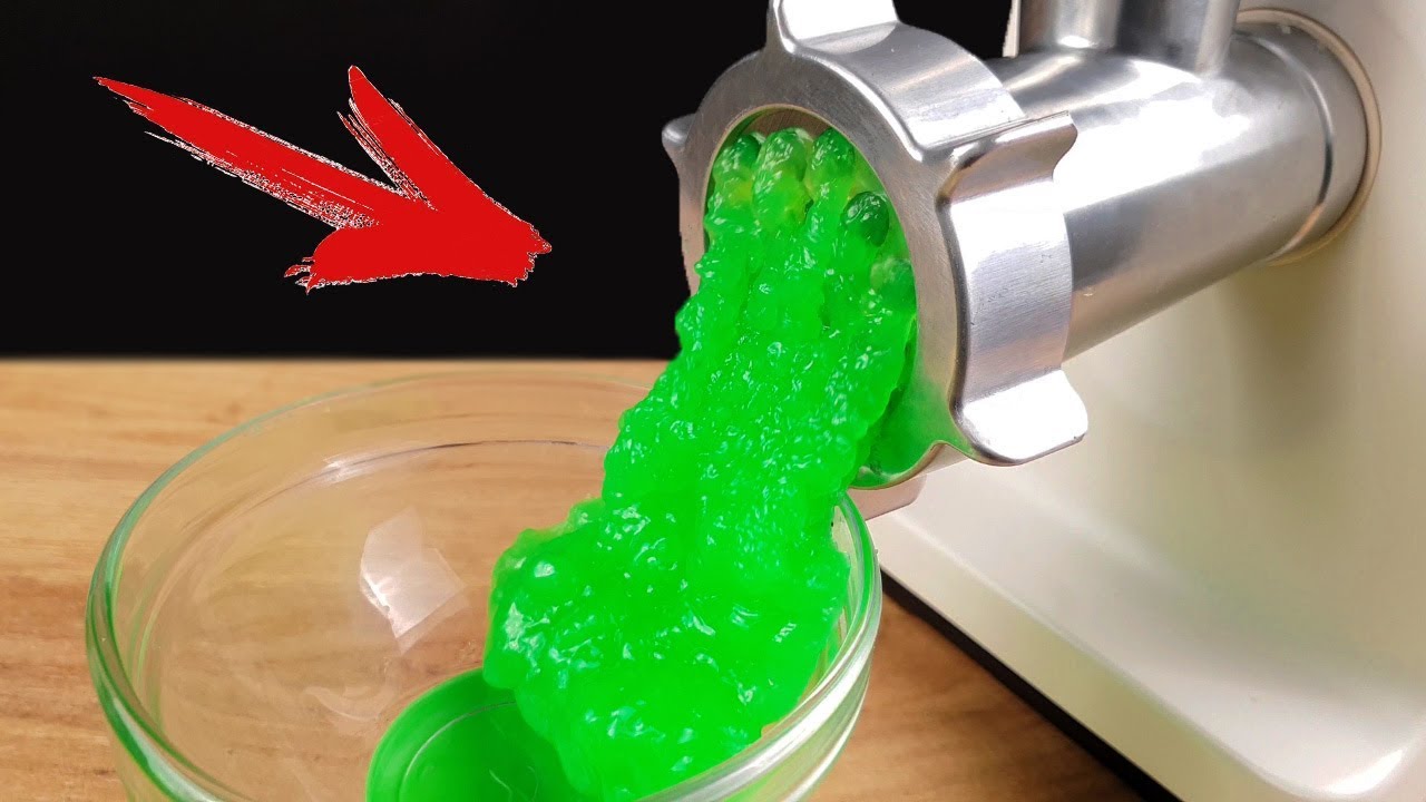 Experiment: Meat Grinder Vs Slime