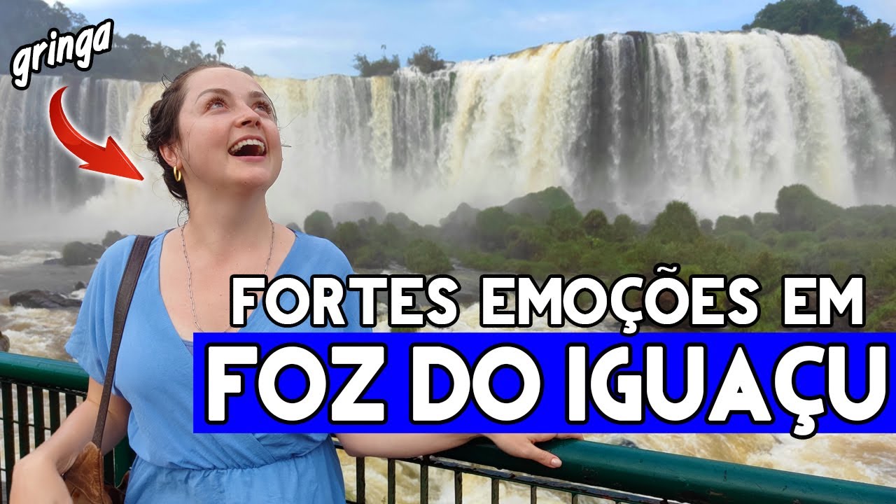 RUSSA conhecendo a MARAVILHA MUNDIAL - CATARATAS do IGUAÇU