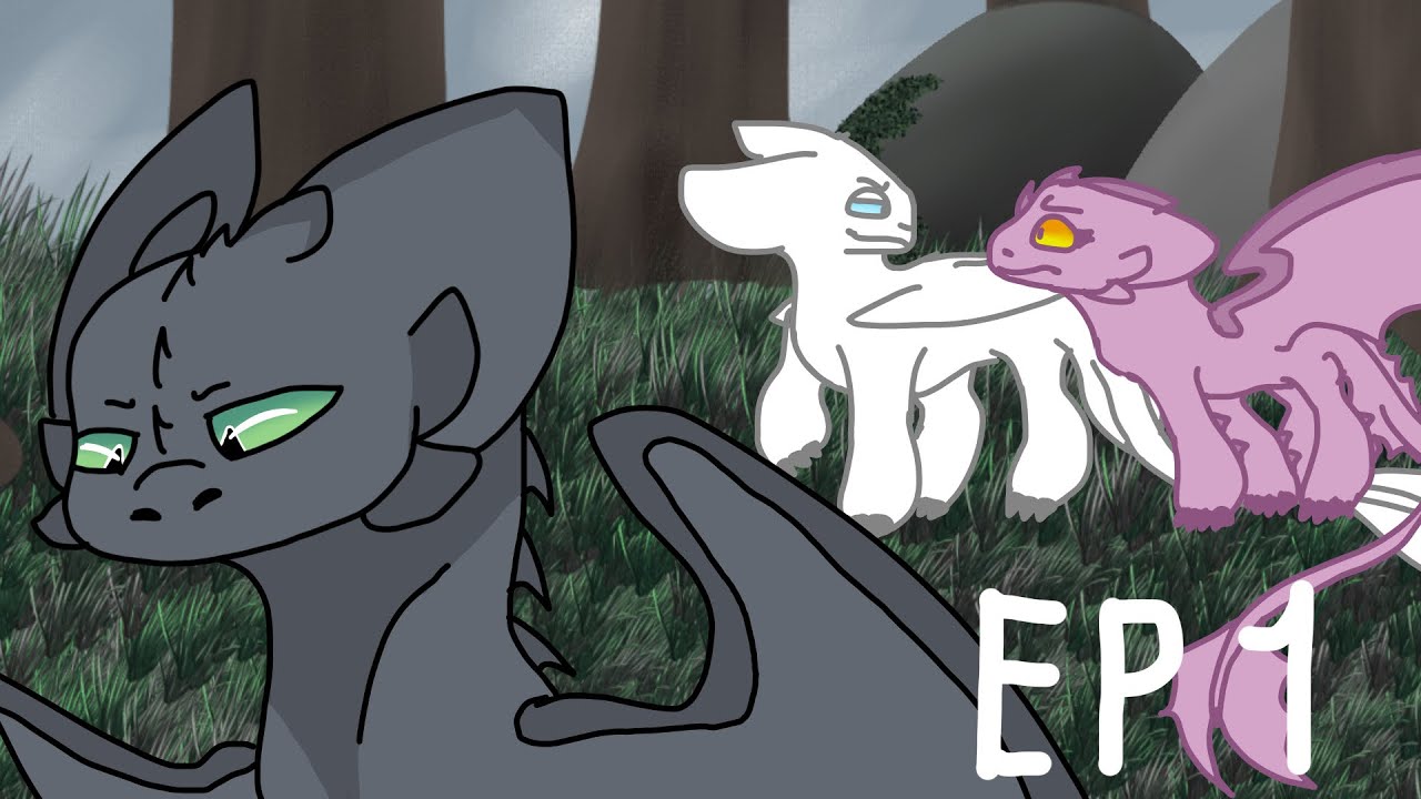 Toothless X Light fury Ep 1 (13+)