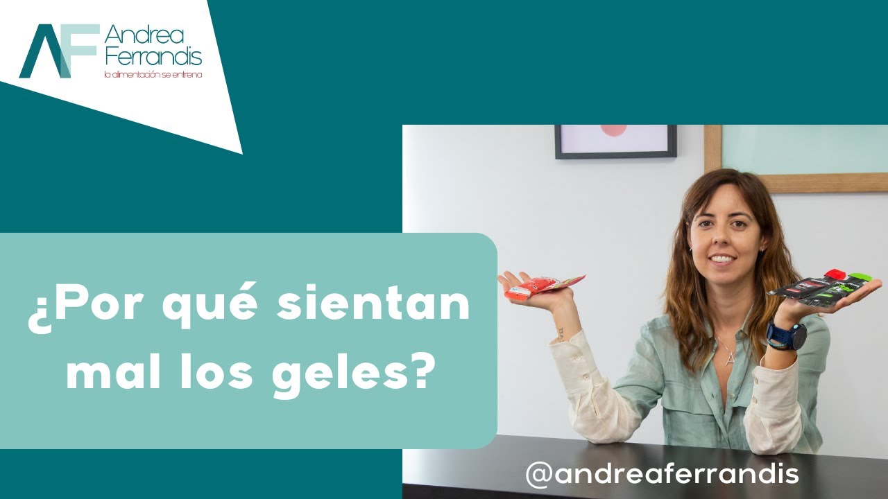 ¿Por qué sientan mal los geles deportivos?