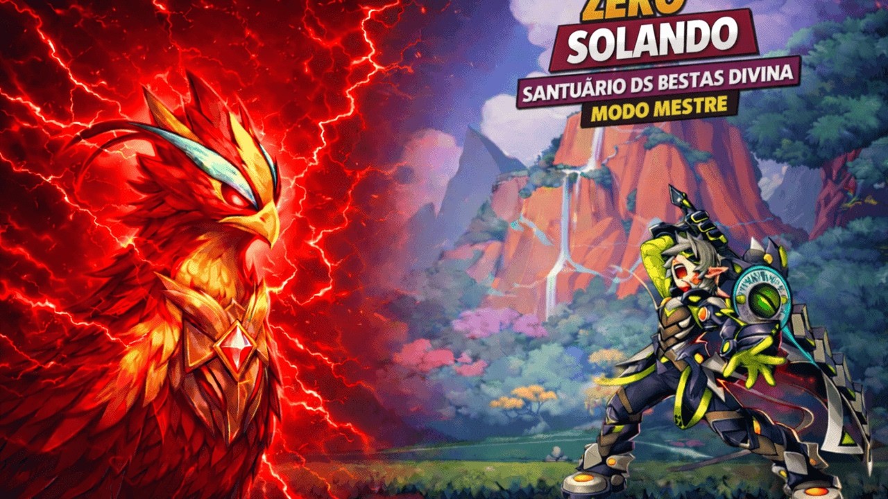 Zero | Santuário da Besta Divina (Mestre) Solo | Grand Chase Classic