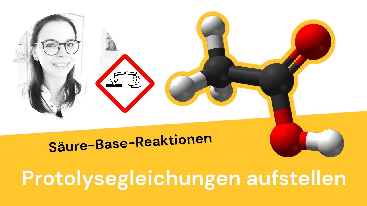 Protolysegleichungen aufstellen (Säure-Base-Reaktion)