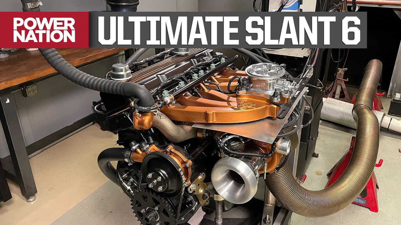 Turbocharged Mopar 225 Slant 6 with Custom EFI Makes Big Pump-Gas Power - Engine Power S10, E9 & 10