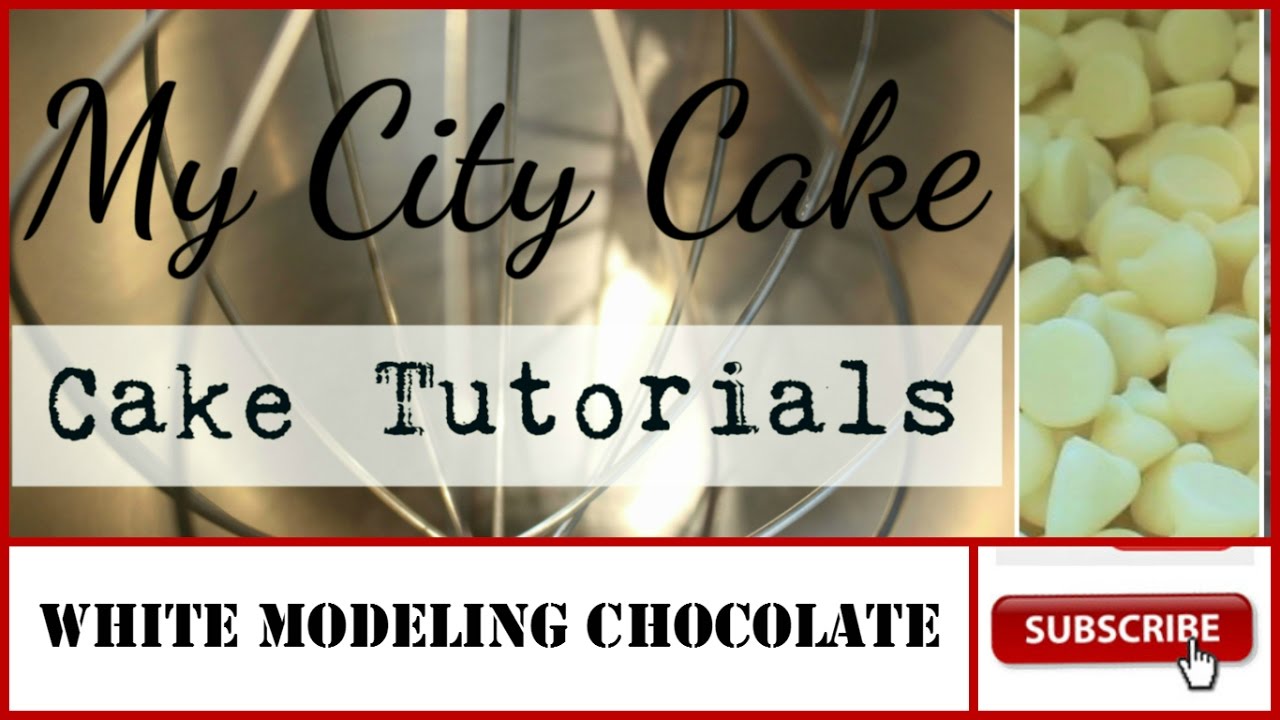 How to make white modeling chocolate