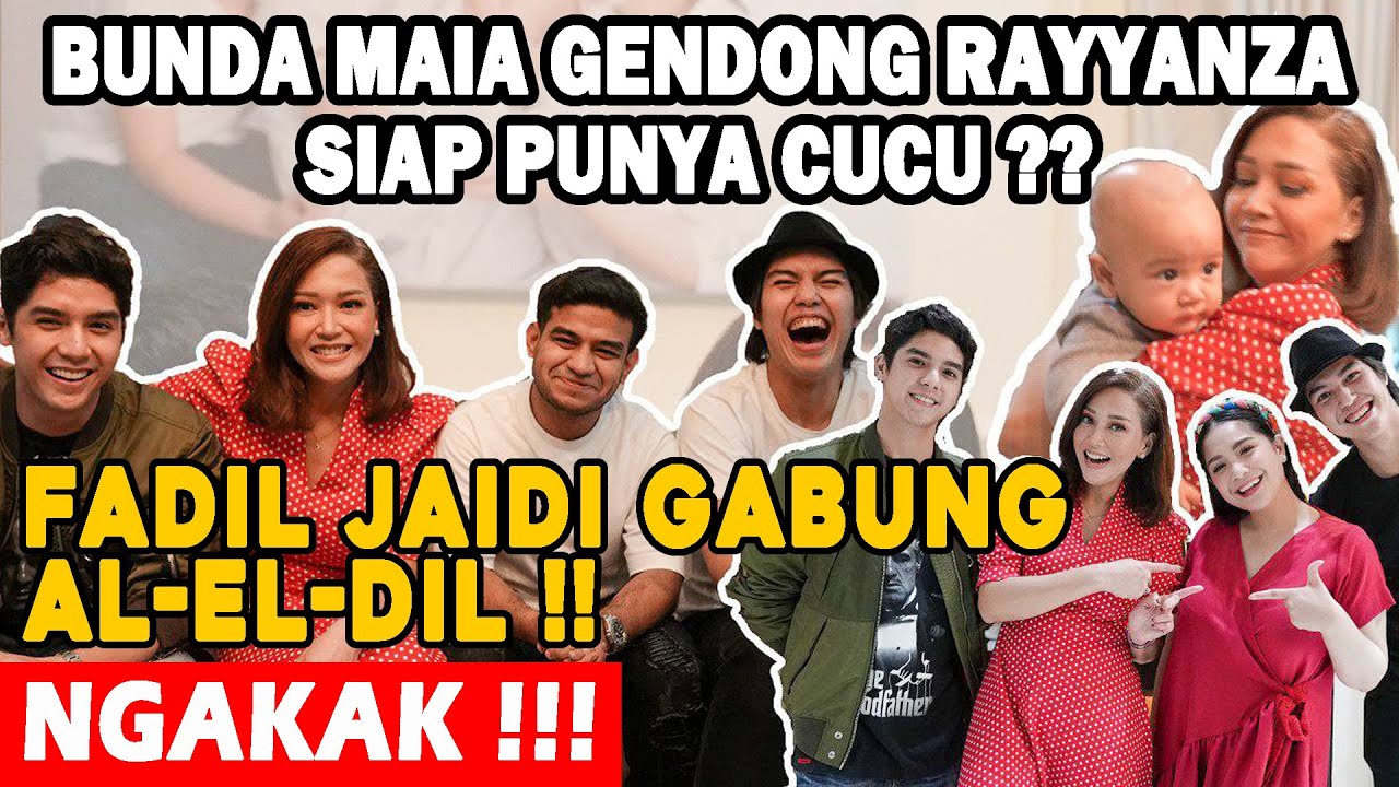 FADIL JAIDI MENDADAK JADI ANAK MAIA ESTIANTY !! KOCAK PARAH AL EL DIL !! RAYYANZA BIKIN BUNDA GEMES!