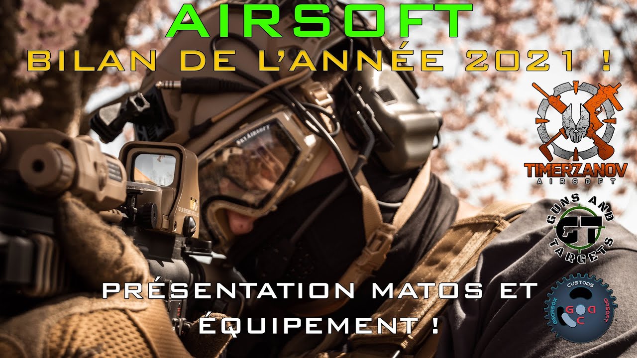 AIRSOFT - BILAN 2021 ! ÉVOLUTION DU MATOS ET DE MES RÉPLIQUES ! (Présentation et annonces) [FR]