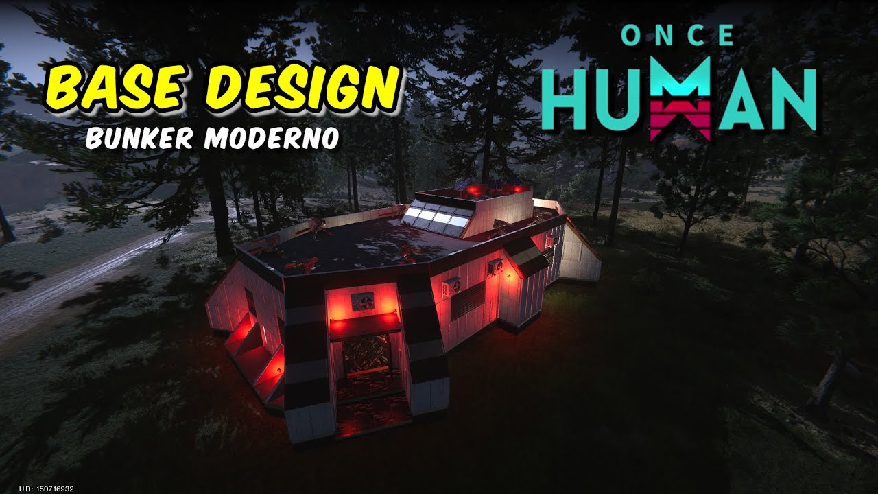 Once Human - Base build - Bunker Moderno