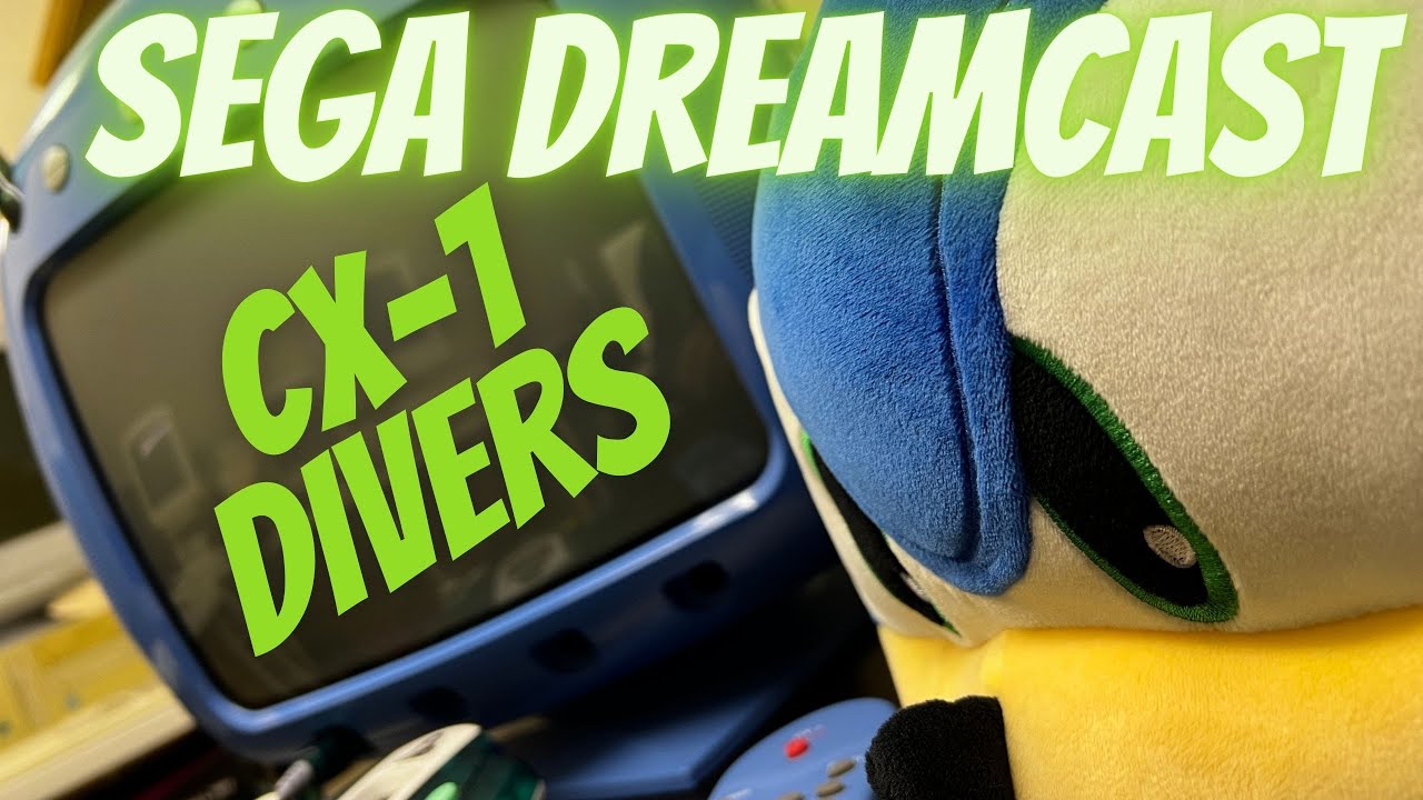 Sega Dreamcast в телевизоре (DIVERS 2000 CX-1)