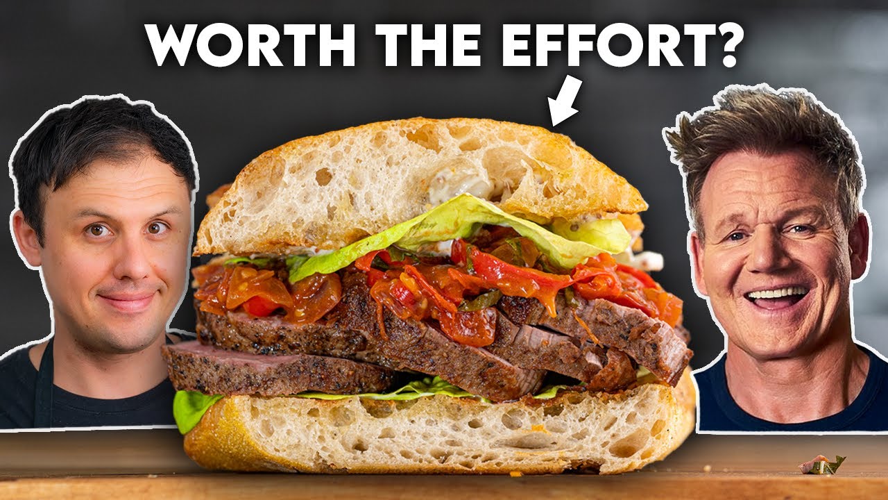 I Recreated Gordon Ramsay's Famous Steak Sandwich