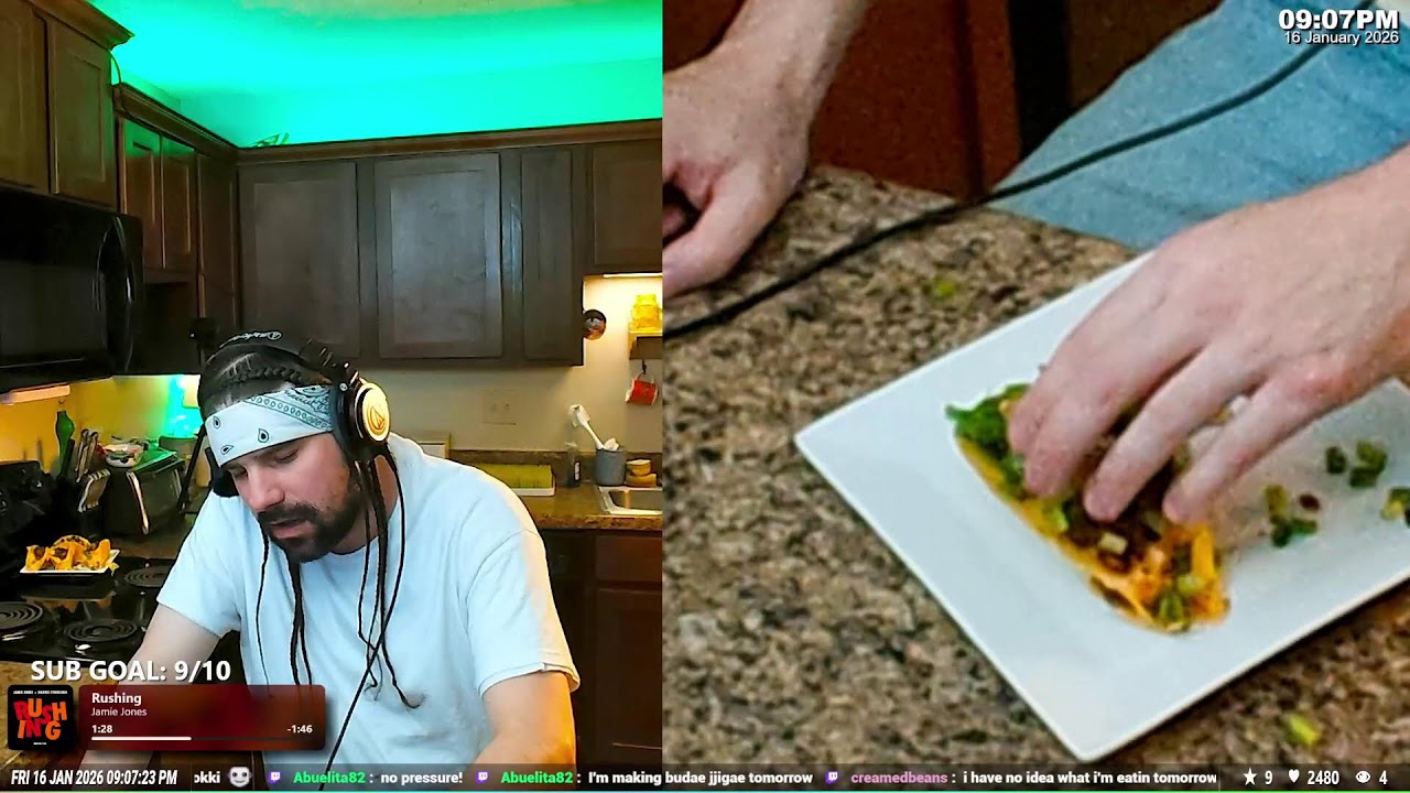 🌮Crack Chicken Tacos - Cooking Stream #6