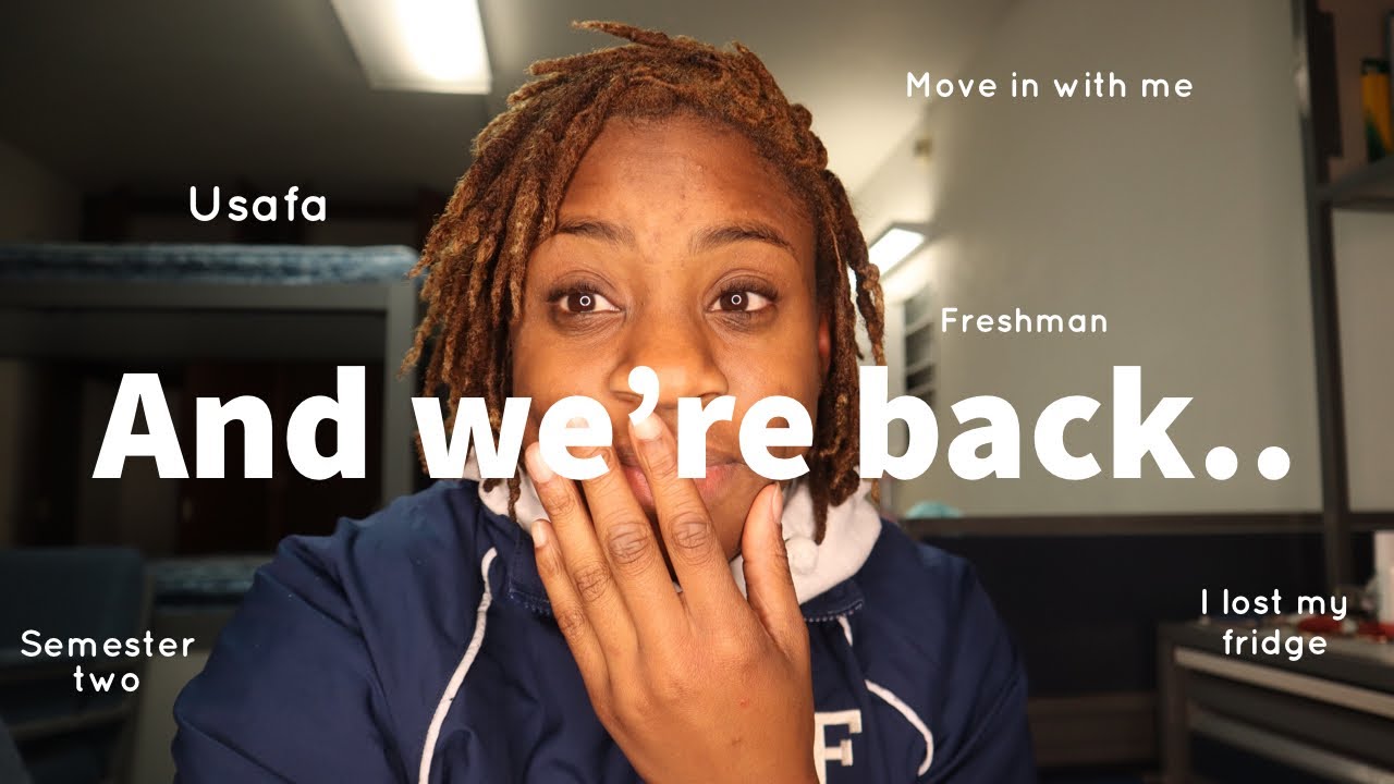 AND WE’RE BACK! Moving in and dorm tour at the Air Force academy