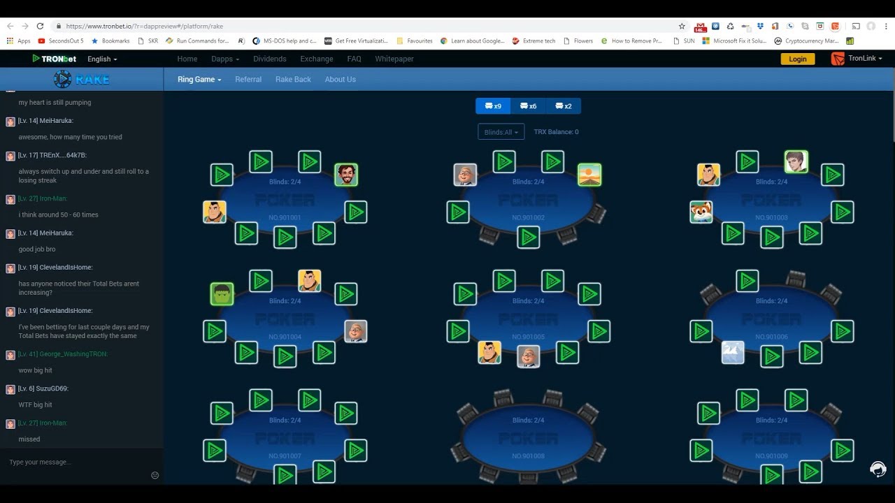 New Updates on Tron, TronBet Poker, Tronext....!!!!!!