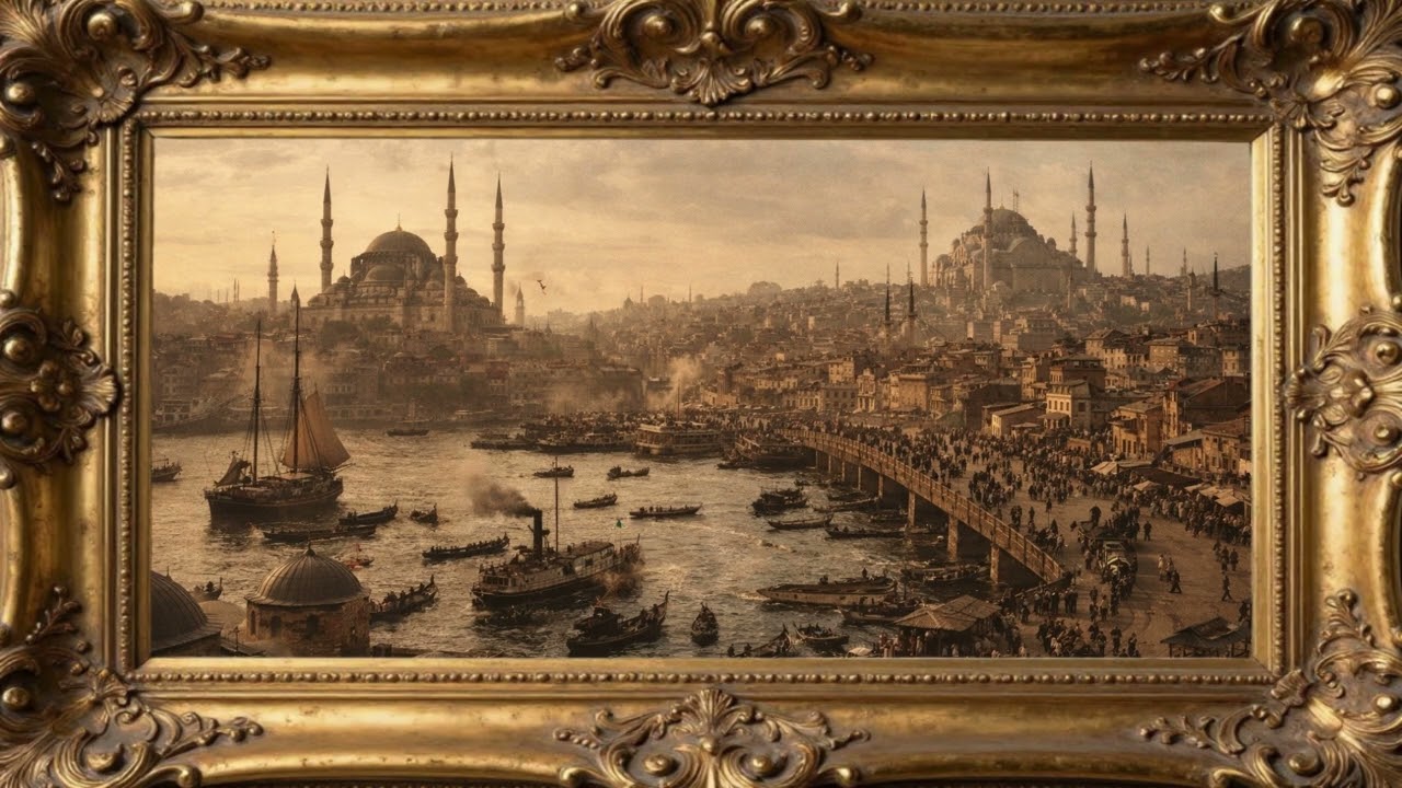 TV ART | Ottoman Istanbul – Framed in Time | No Music | Oil Painting