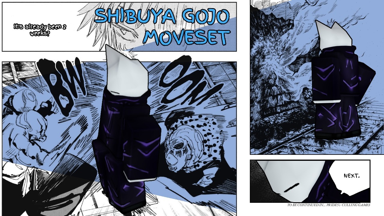 Shibuya Gojo Custom Moveset [JJS Skill Builder]