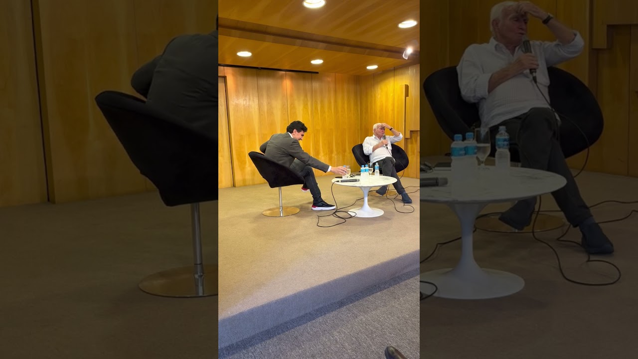 CHÁ COM A ACADEMIA PAULISTA DE LETRAS - 1° ENCONTRO, COM GABRIEL CHALITA E IGNÁCIO DE LOYOLA BRANDÃO