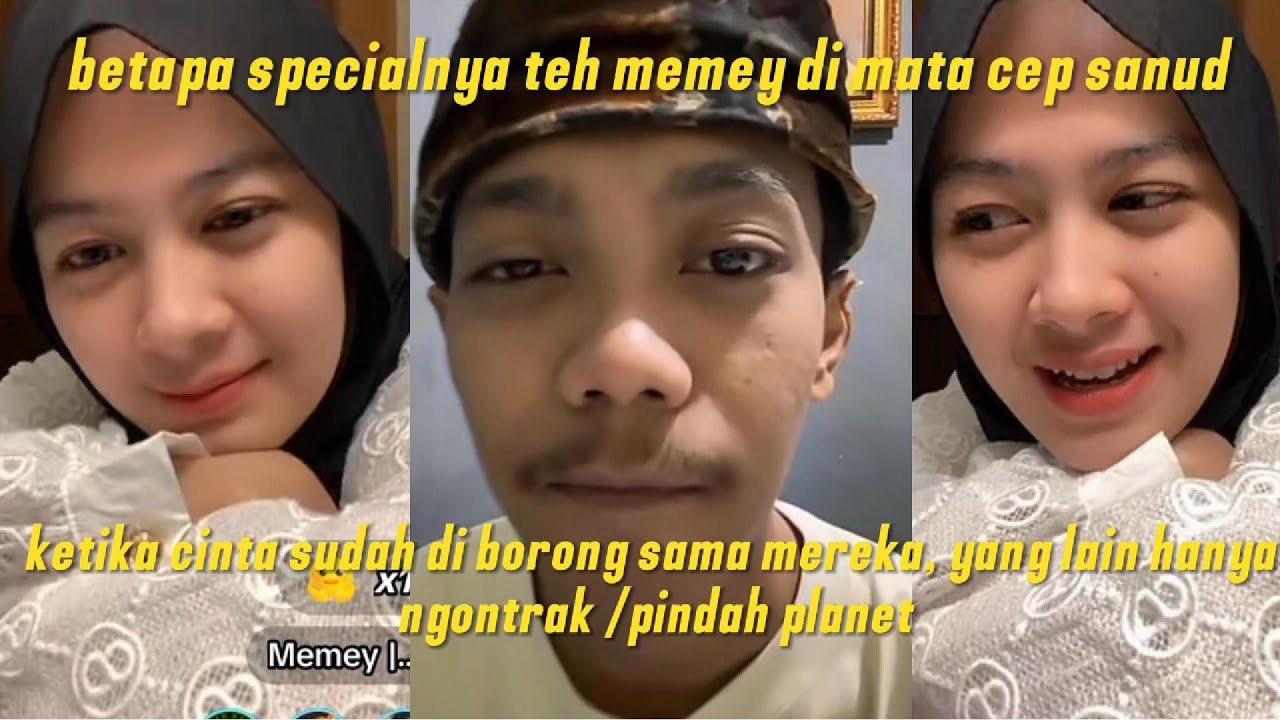 Cep sanud dan teh memey satu sama lain saling mengagumi #cepsanud #gangsterarab #tehmemey