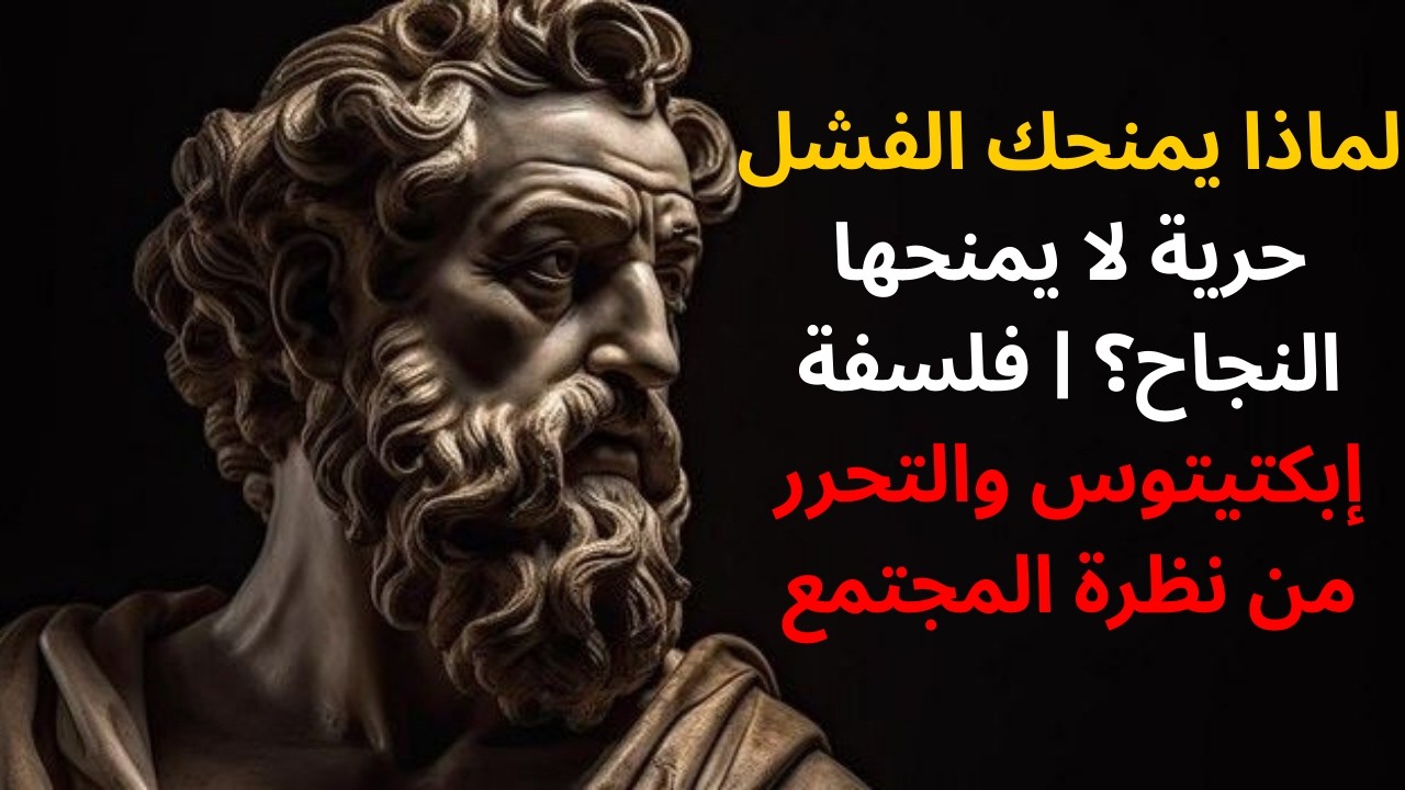 لماذا يمنحك الفشل حرية لا يمنحها النجاح؟ | فلسفة إبكتيتوس والتحرر من نظرة المجتمع