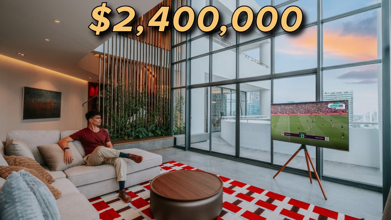 A Massive Duplex Condo in Bangkok with Wraparound Balconies | Waterford Park