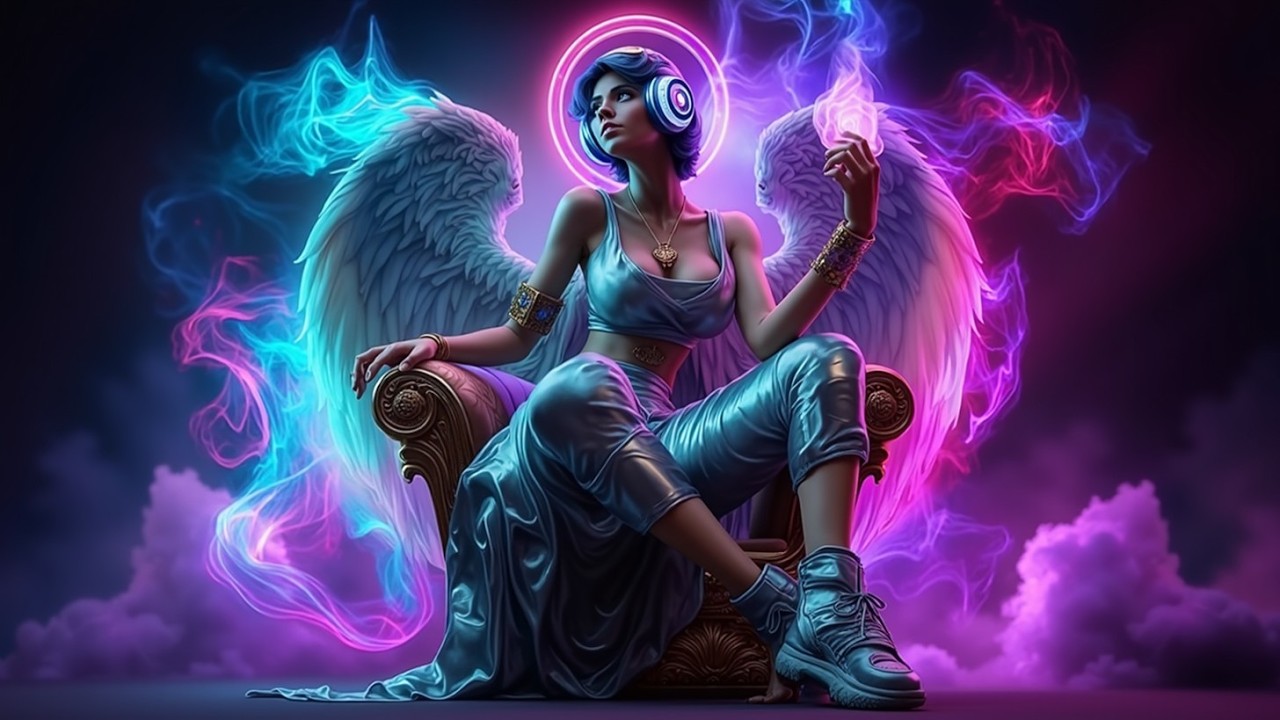 Celestial Techno Mix Angelic Vibes Deep Electronic Journey