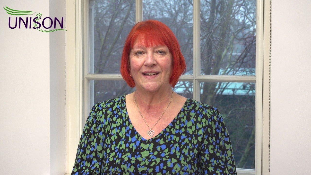 Andrea Egan UNISON general secretary AGM message