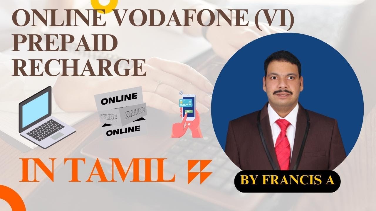 Online Vodafone (VI) Prepaid Recharge | in Tamil | Computer 360 (FRANCIS.A)