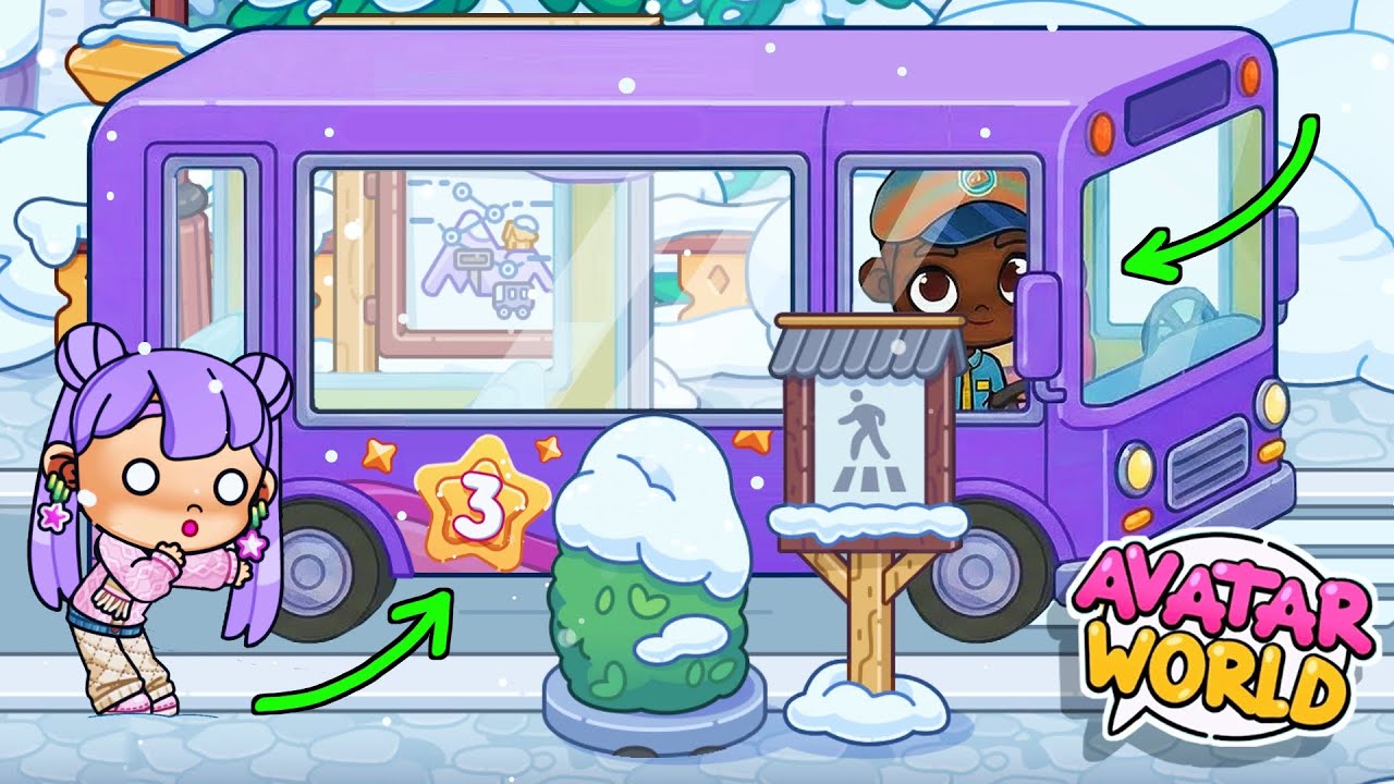 WOW! NEW BUS FOR AVATAR WORLD 3RD ANNIVERSARY / Candy Love