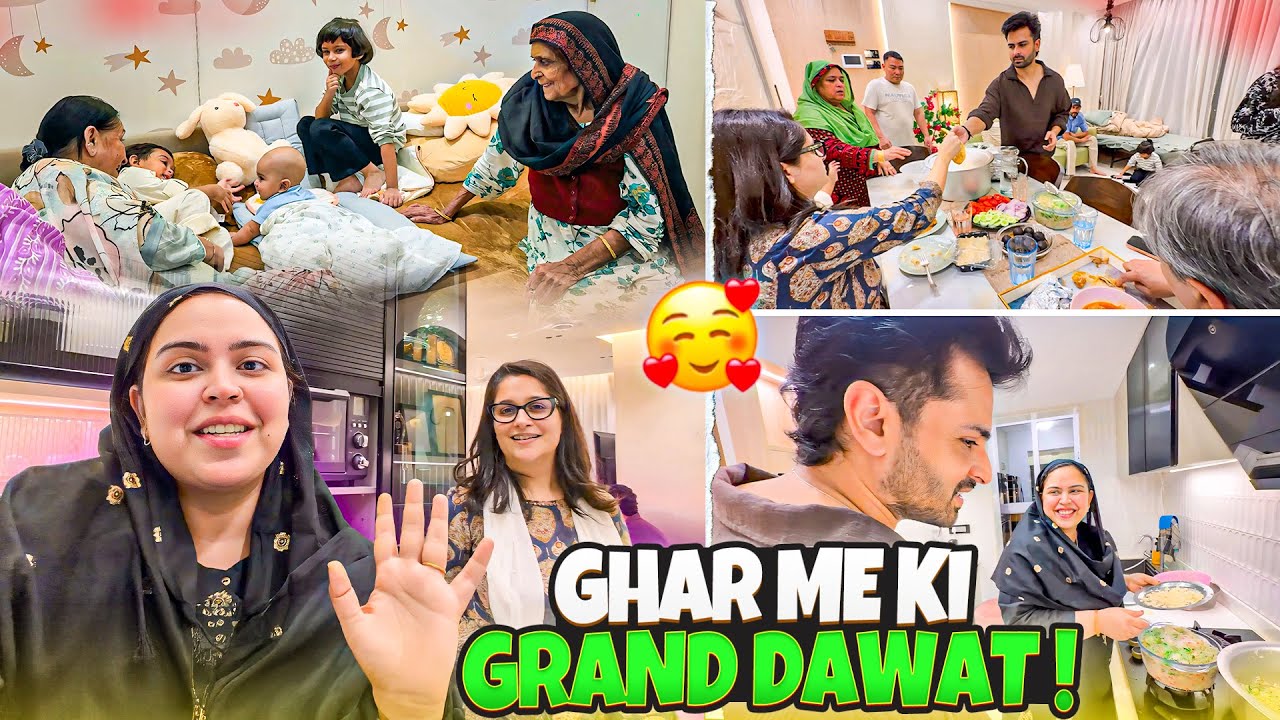 Grand Dawat at Home 🏠 | Meri cooking pe Family ka Reaction 😭 | Bhabhi ne kiya pass ? 