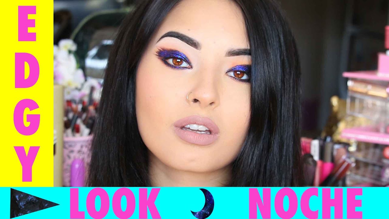 MAQUILLAJE EDGY ORIGINAL PARA NOCHE - Laura Sanchez