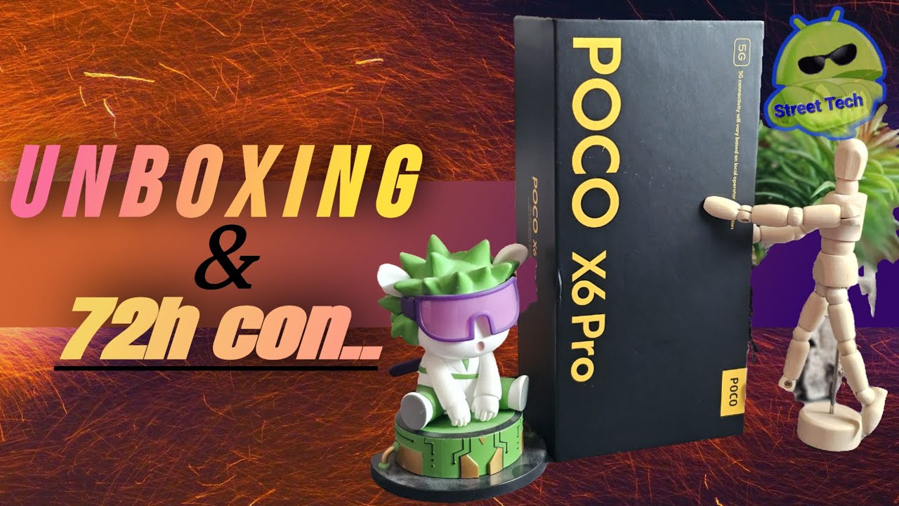 POCO X6 PRO.. Non chiamatelo medio di gamma [Unboxing & 72h con..]