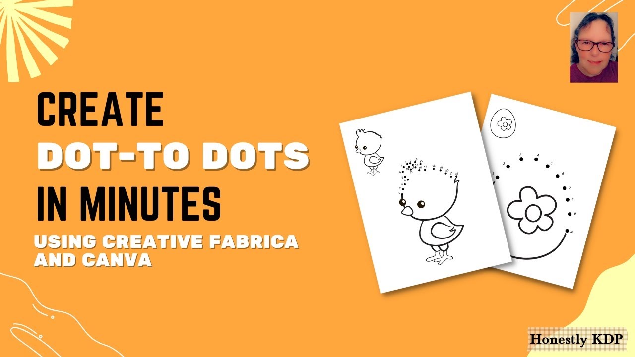 Create Dot to Dots With Creative Fabrica and Canva