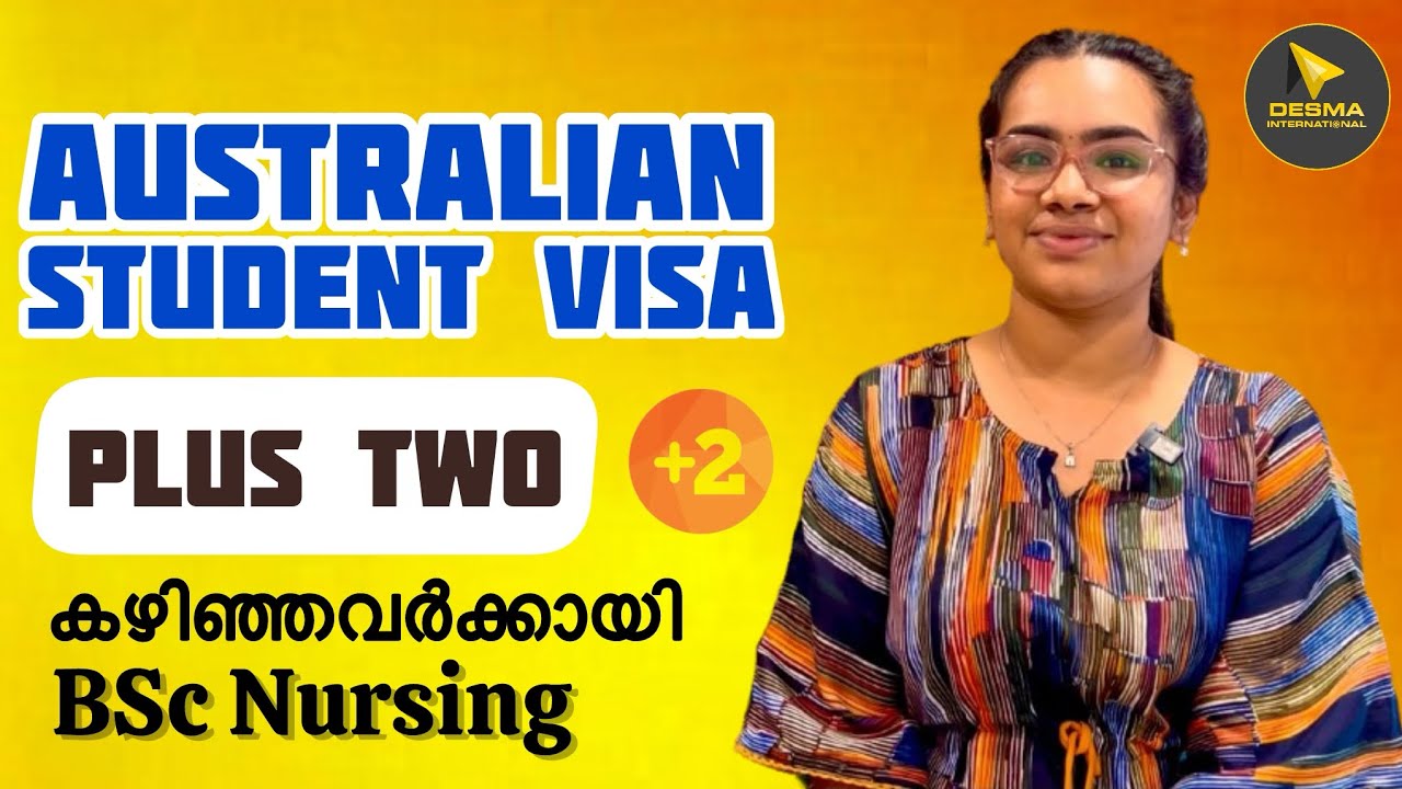 PLUS TWO കഴിഞ്ഞവർക്കായി Australian BSc Nursing | Student Visa #studyabroad