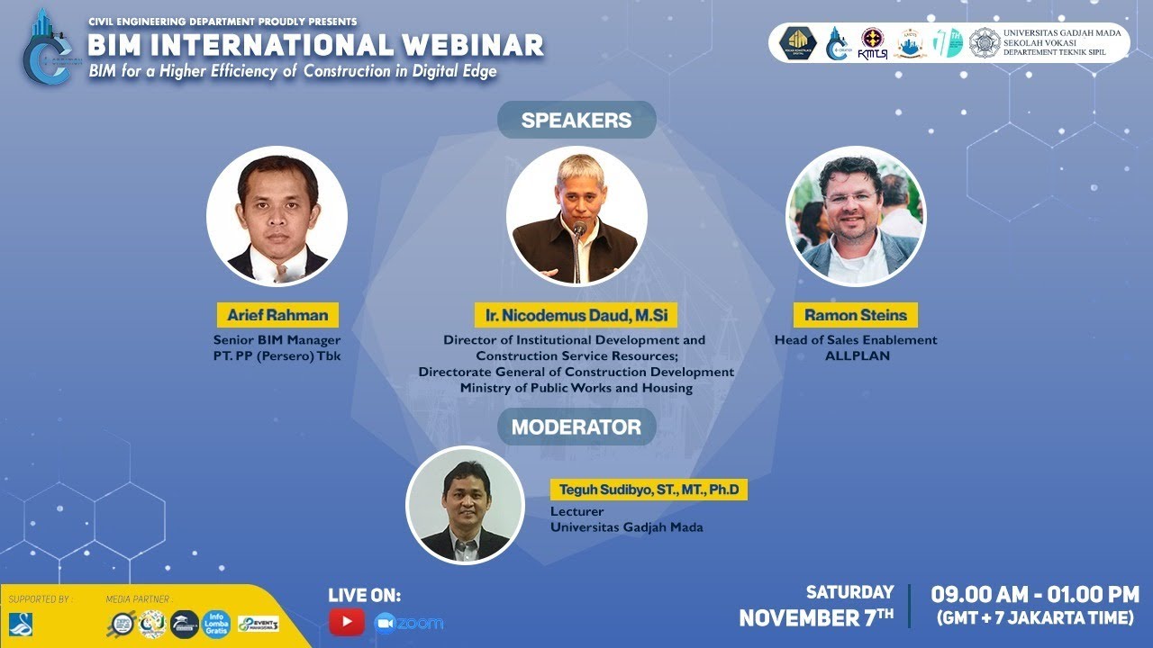 [INTERNATIONAL WEBINAR CREATION 2020!] Building Information Modelling [BIM]
