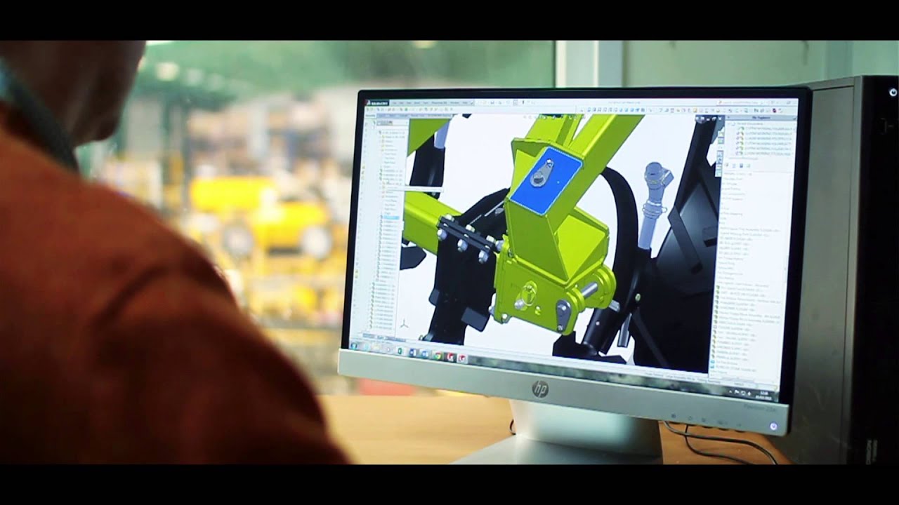 Claydon Drills use SOLIDWORKS to model their agricultural equipment