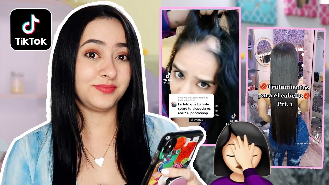 Reaccionando a TIK TOKS DE CABELLO *Parte 1* | Lina Borrero