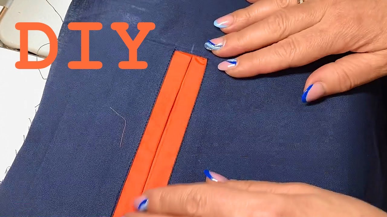 Карман в рамку. Очень простой способ обработки. DIY Easy Pocket