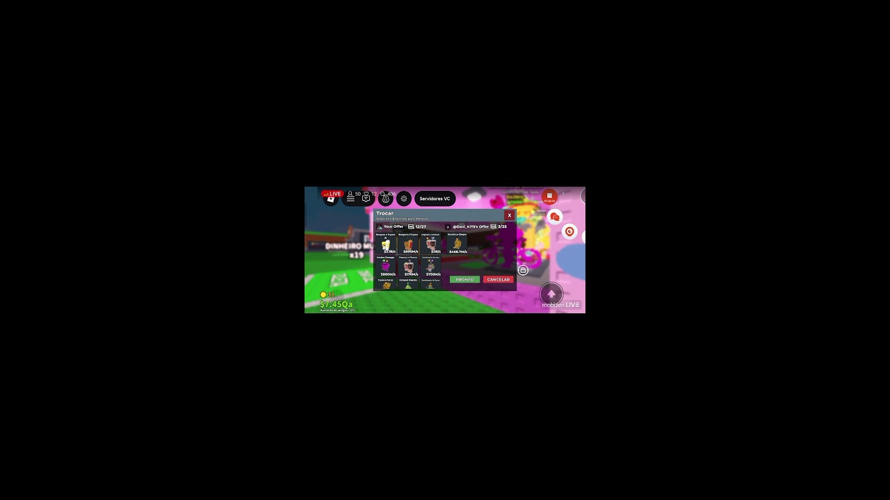 Gui Gamers ao vivo! (Roblox)