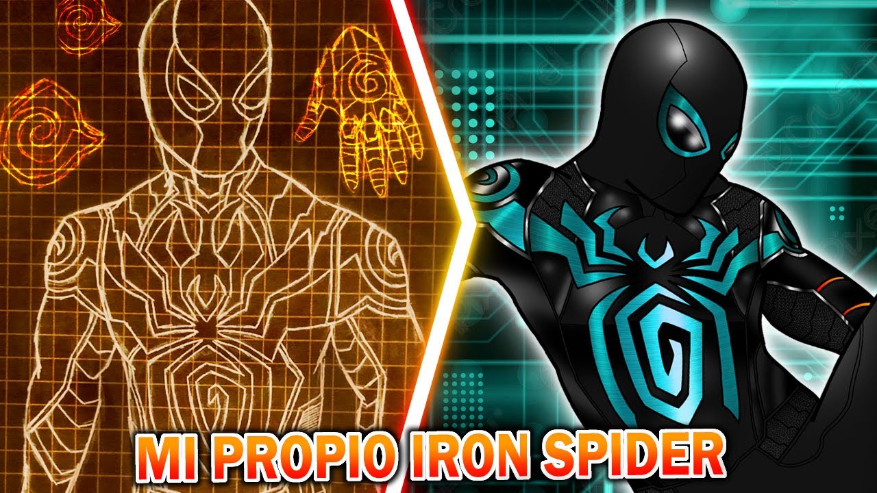 DISEÑO MI TRAJE PERSONALIZADO IRON SPIDER / SPIDERARMOR | EMMA SPIDER