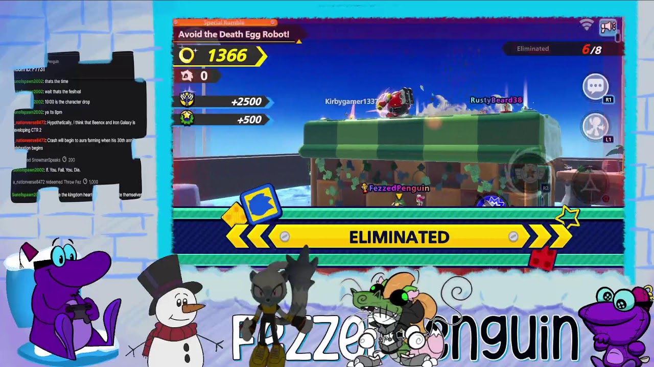 Sonic Rumble Launch Day! #SonicRumblePartner Creator Code: FezzedPenguin