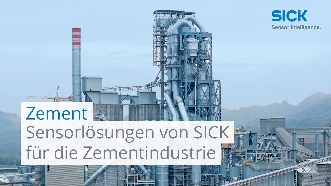 Sensorl&ouml;sungen f&uuml;r Zementindustrie | SICK AG