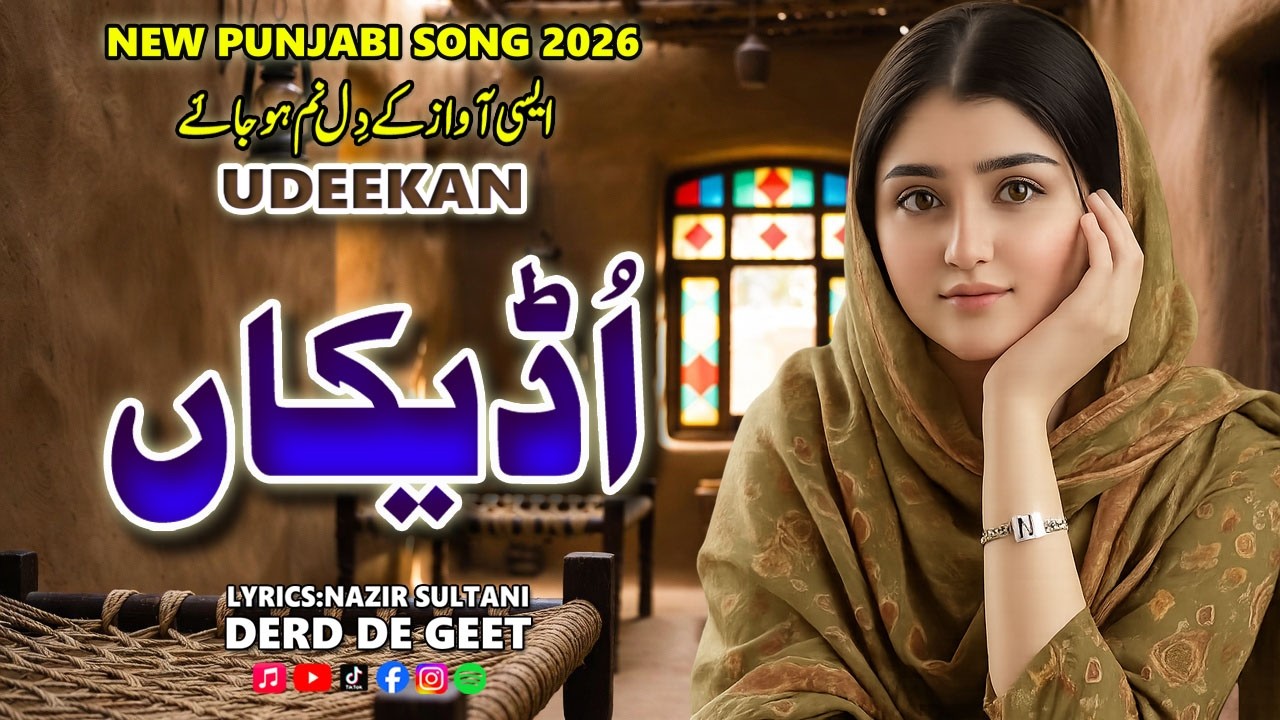 Udeekan | New Punjabi Folk Song 2026 | Latest Punjabi Sad,Love Song |  Fariha (Official Song)