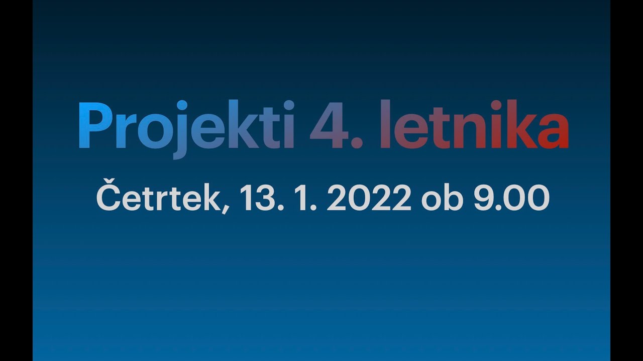 Projekti 4. letnika