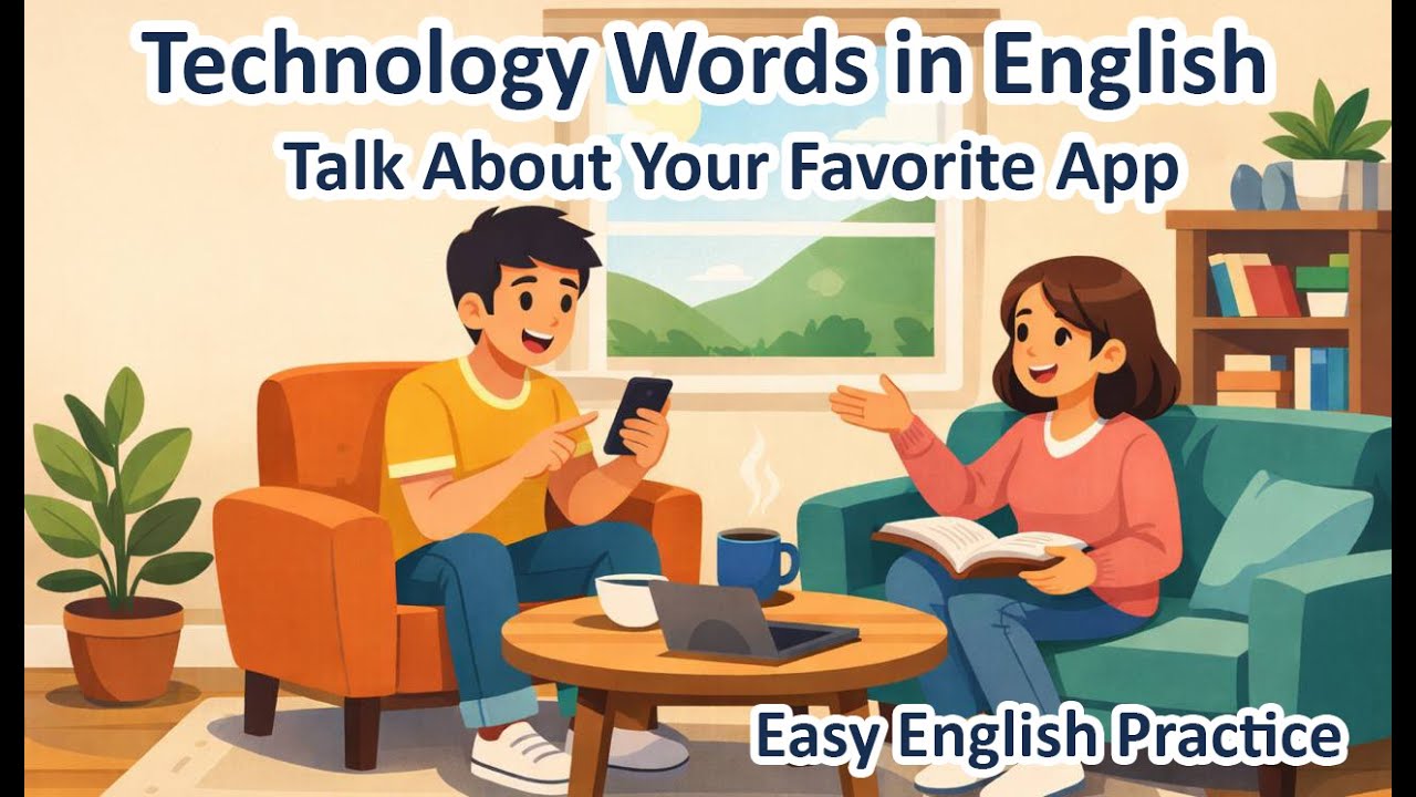 Talk About Your Favorite App | Explaining Issues Clearly | Easy English Practice (A2)