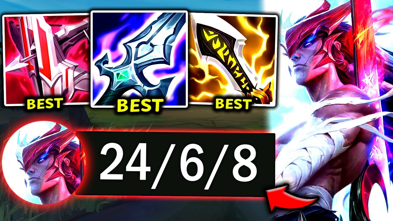 YONE TOP IS A HIGH-ELO BEAST! & VERY STRONG (1V9 WITH EASE) - S14 Yone TOP Gameplay Guide