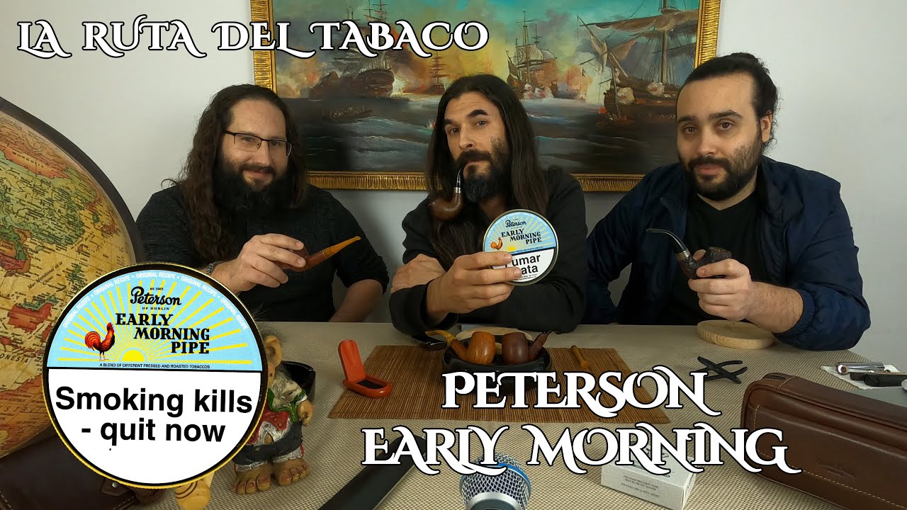 Tabaco de Pipa Peterson - Early Morning Pipe - Fumar en Pipa