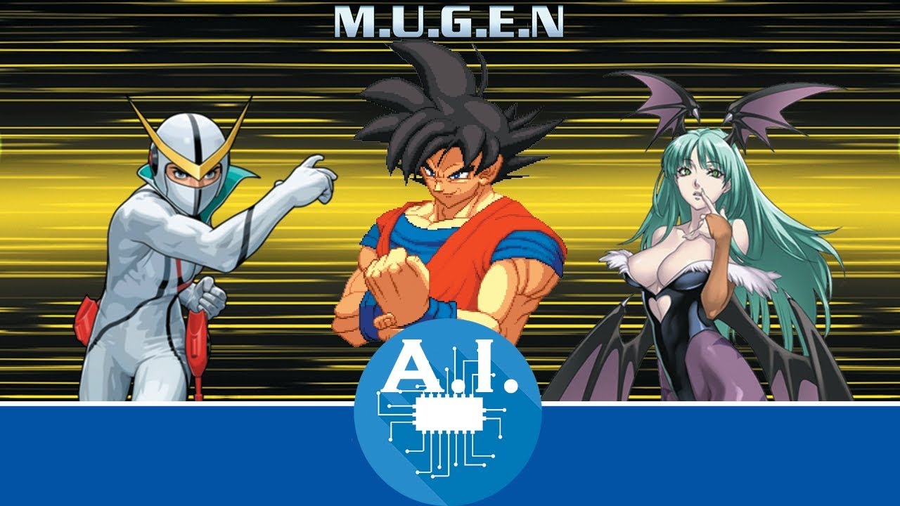 MUGEN - A.I's upgraded #01 - CVS Casshern, GokuZ2 and CVS Morrigan